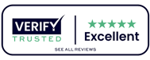 Verify Trusted verified reviews badge